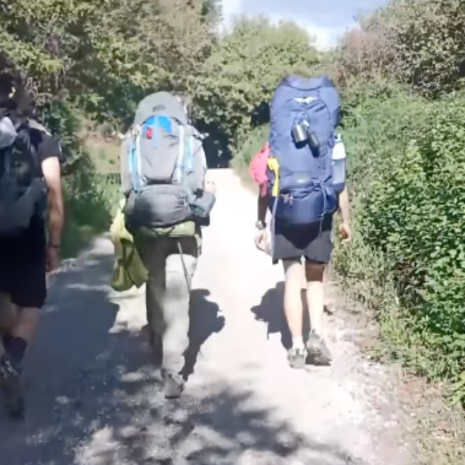 16. Giornata di cammino da Oriolo Romano al Casale della Nocerqua, Capranica
